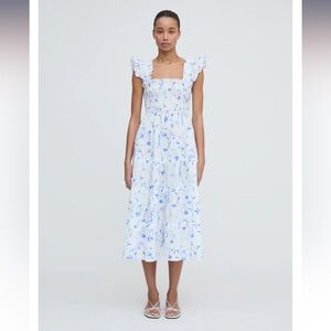 Hill House Home Ellie Nap Dress - Blue Botanical